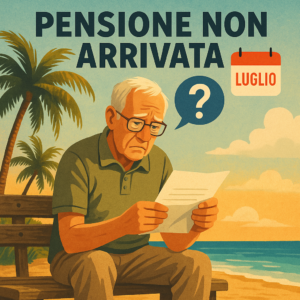 pensionato che non ha ricevuto la pensione