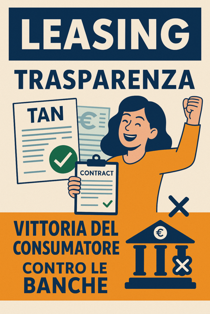 Consumatrice felice perchè ha in mano un contratto nullo ed ha vinto contro la banca
