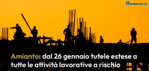 Cantiere operai, amianto.